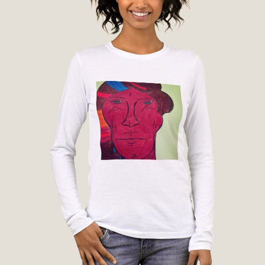 Multiracial Long Sleeved  Tri-Blend Shirt (Vorderseite)