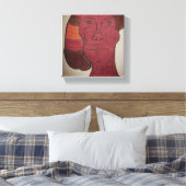 Multirassige Kunst Leinwanddruck gespannt (Insitu (Schlafzimmer))
