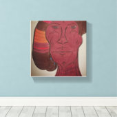 Multirassige Kunst Leinwanddruck gespannt (Insitu (Holzboden))