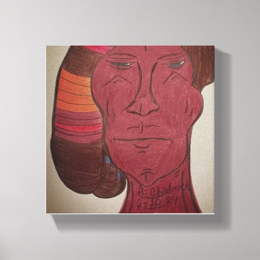 Multirassige Kunst Leinwanddruck gespannt (Vorderseite)