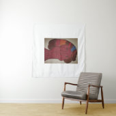 Multirassische Kunstteppich Wandteppich (Beispiel (Horizontal))