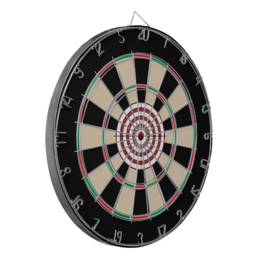 Multiring-Targets-Dartboard Dartscheibe (Vorderseite Links)