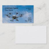 multirotor Überwachungsdrohne Visitenkarte (Vorne/Hinten)