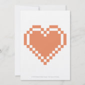 Multispielermodus in der korallenroten einladung (Rückseite)