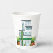 Multistorey House Pappbecher (Vorderseite)