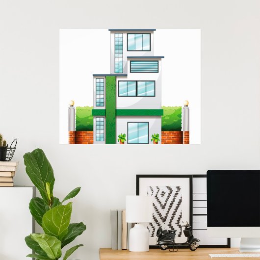 Multistorey House Poster