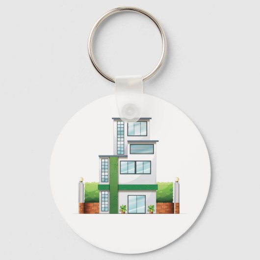 Multistorey House Schlüsselanhänger (Vorderseite)