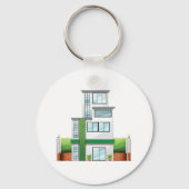 Multistorey House Schlüsselanhänger (Rückseite)