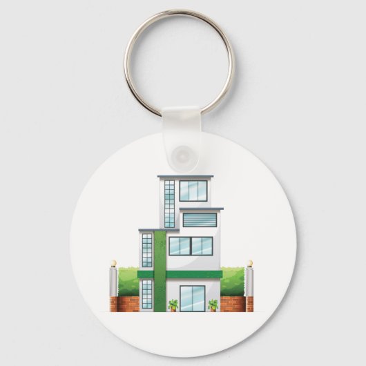 Multistorey House Schlüsselanhänger (Rückseite)