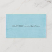 Multistreifen FarbVisitenkarte Visitenkarte (Rückseite)