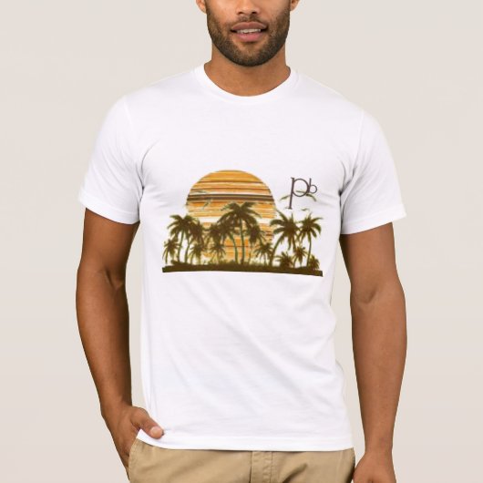 MultiStripSunset T-Shirt (Vorderseite)