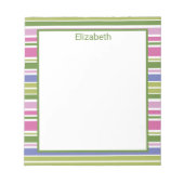 MultiStriptester-Editor Notizblock (Vorderseite)