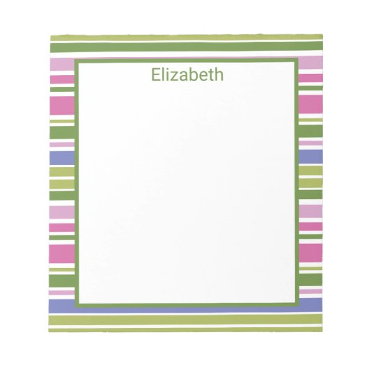 MultiStriptester-Editor Notizblock (Vorderseite)