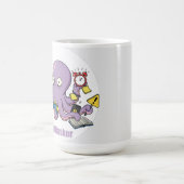 Multitasker – Funny Chaotic Octopus Dark Humor Kaffeetasse (Mittel)