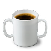 Multitasking Coffee Cup - 2 handgehaltene Cup T-Shirt