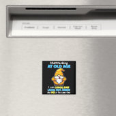 Multitasking im Alter kann husten rülpsen lachen f Magnet (In Situ (Geschirrspüler))