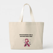 MULTITASKING LIKE A MOTHER BABUY UNIT JUMBO STOFFBEUTEL (Rückseite)