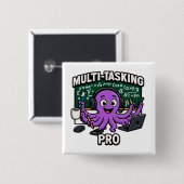 Multitasking Octopus-Klassenzimmer Lerner Pro Button (Vorne & Hinten)