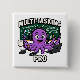 Multitasking Octopus-Klassenzimmer Lerner Pro Button