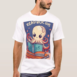 Multitasking-Oktopus: Ein Whimsikisches, animierte T-Shirt