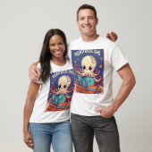 Multitasking-Oktopus: Ein Whimsikisches, animierte T-Shirt (Unisex)