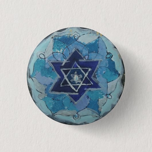 Multiverse Magen David Button (Vorderseite)