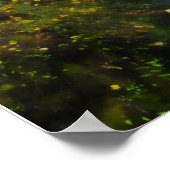 Multnomah-Fall im Herbst Poster (Ecke)