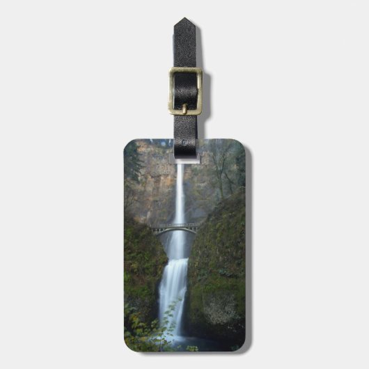 Multnomah Fälle Gepäckanhänger (Vorderseite vertikal)