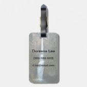 Multnomah Fälle Gepäckanhänger (Rückseite vertikal)