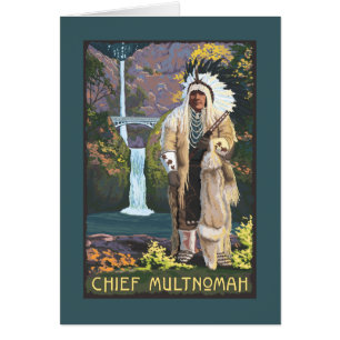 Multnomah Fälle, OregonChief Multnomah