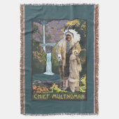 Multnomah Fälle, OregonChief Multnomah Decke (Vorderseite Vertikal)