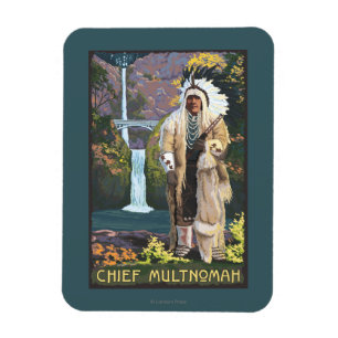 Multnomah Fälle, OregonChief Multnomah Magnet
