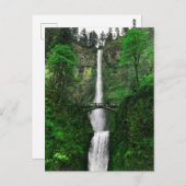 Multnomah Falls #2-2 Postcard Postkarte (Vorne/Hinten)