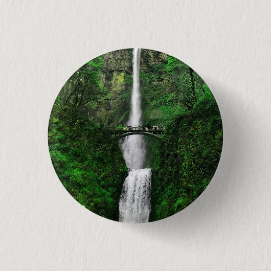 Multnomah Falls #2 Button (Vorderseite)