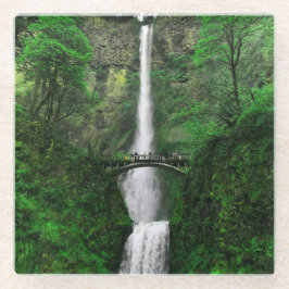 Multnomah Falls #2 Glass Untersetzer
