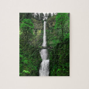 Multnomah Falls #2 Jigsaw Puzzle