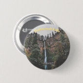 Multnomah Falls Button (Vorne & Hinten)