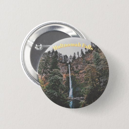 Multnomah Falls Button (Vorne & Hinten)