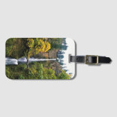 Multnomah Falls, Columbia River Gorge, Oregon Gepäckanhänger (Vorderseite (Horizontal))