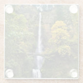 Multnomah Falls, Columbia River Gorge, Oregon Glasuntersetzer (Rückseite)