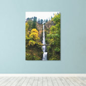 Multnomah Falls, Columbia River Gorge, Oregon Leinwanddruck (Insitu (Holzboden))