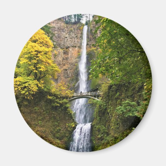 Multnomah Falls, Columbia River Gorge, Oregon Magnet (Vorne)