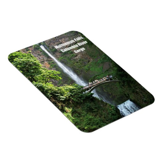 Multnomah Falls, Columbia River Gorge, Oregon Magnet (Rechte Seite)