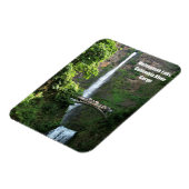 Multnomah Falls, Columbia River Gorge, Oregon Magnet (Linke Seite)