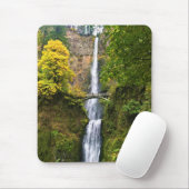 Multnomah Falls, Columbia River Gorge, Oregon Mousepad (Mit Mouse)