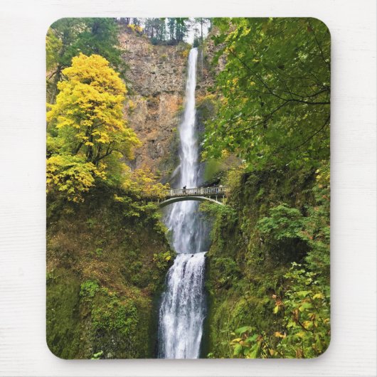 Multnomah Falls, Columbia River Gorge, Oregon Mousepad (Vorne)