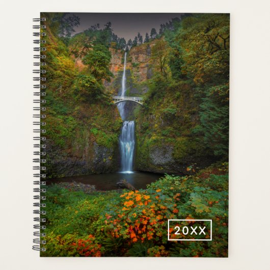Multnomah Falls | Columbia River Gorge, Oregon Planer (Vorderseite)