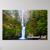 Multnomah Falls, Columbia River Gorge, Oregon Poster (Vorne)