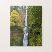 Multnomah Falls, Columbia River Gorge, Oregon Puzzle (Vertikal)