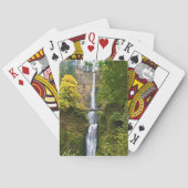 Multnomah Falls, Columbia River Gorge, Oregon Spielkarten (Rückseite)